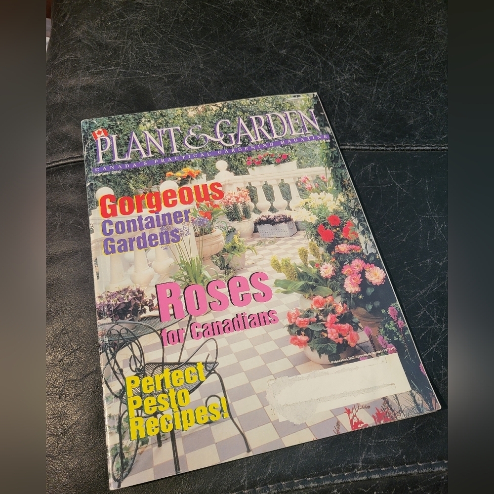 Vintage June July Year 2000 Plant & Garden Magazine